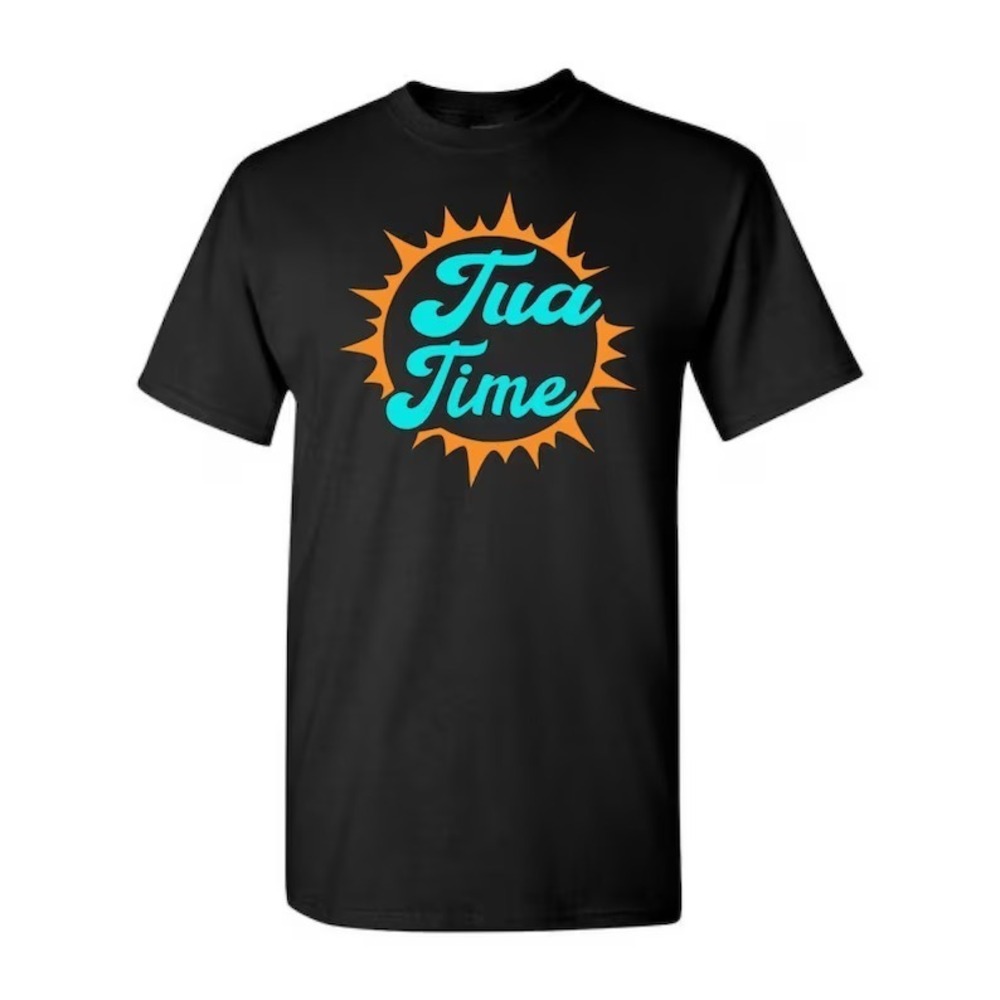 Miami Football Team TShirt  Hoodie Go Fins Tua Time